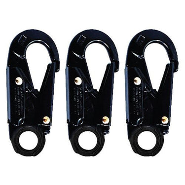 LINQ - Elite Double Leg Shock Absorbing Webbing Lanyard With Hardware Sn X3 - Kiwi Workgear